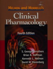 Couverture : Melmon and Morrelli's clinical pharmacology