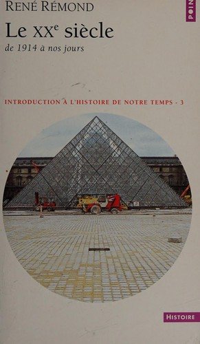 Couverture : Introduction à l'histoire de notre temps