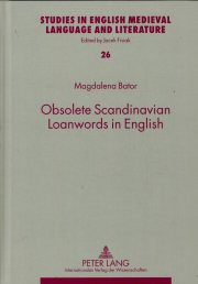 Couverture : Obsolete Scandinavian Loanwords in English