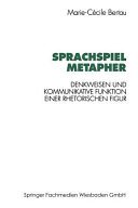 Couverture : Sprachspiel Metapher