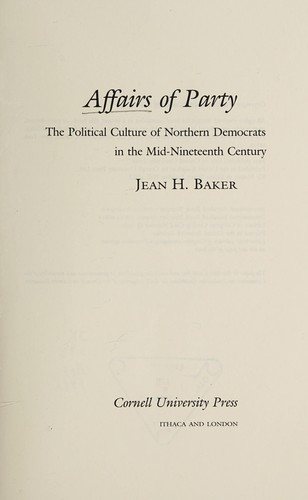 Couverture : Affairs of party