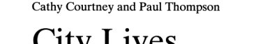 Couverture : City Lives