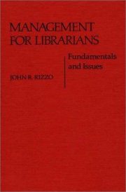 Couverture : Management for librarians