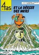 Couverture : Les 4 as et la déesse des mers