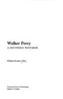 Couverture : Walker Percy, a southern wayfarer