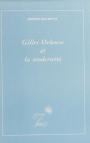 Couverture : Gilles Deleuze et la modernité
