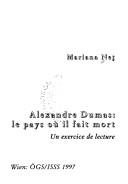 Couverture : Alexandre Dumas