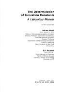 Couverture : The determination of ionization constants