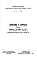 Couverture : Hommes et femmes dans le mouvement social