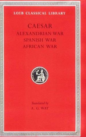 Couverture : Alexandrian war; African war; Spanish war