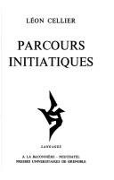 Couverture : Parcours initiatiques