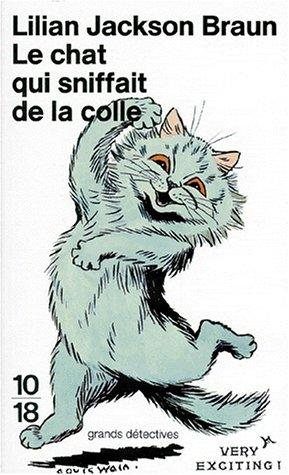 Couverture : Le Chat qui sniffait de la colle