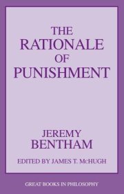 Couverture : Rationale of Punishment