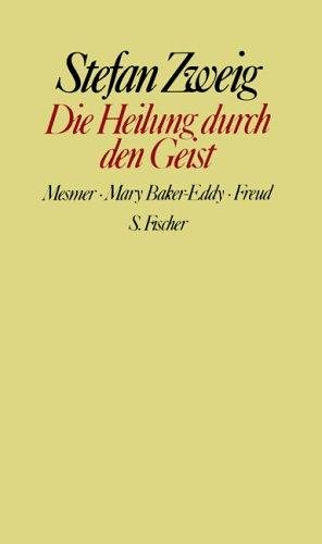 Couverture : Heilung durch den Geist. Mesmer, Mary Baker-Eddy, Freud.