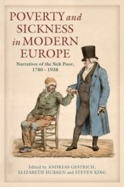 Couverture : Poverty and sickness in modern Europe