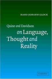 Couverture : Quine and Davidson on Language, Thought and Reality