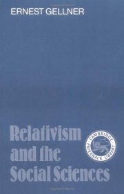 Couverture : Relativism and the Social Sciences