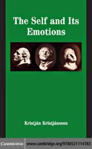 Couverture : The self and its emotions