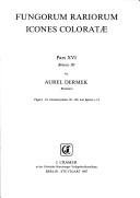 Couverture : Fungorum Rariorum Icones Coloratae, Pars XVI