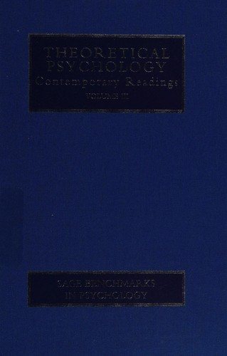 Couverture : Theoretical Psychology - Contemporary Readings
