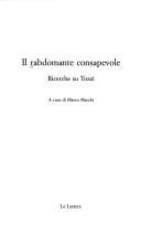 Couverture : Il rabdomante consapevole