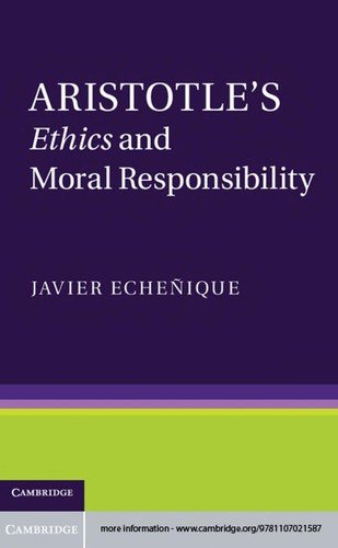 Couverture : Aristotle's Ethics and Moral Responsibility