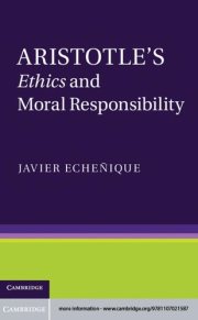Couverture : Aristotle's Ethics and Moral Responsibility