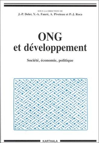 Couverture : ONG et développement