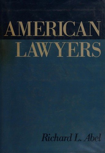 Couverture : American lawyers