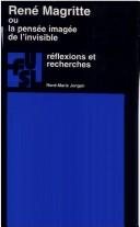 Couverture : René Magritte ou la pensée imagée de l'invisible