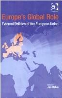 Couverture : Europe's Global Role