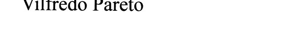 Couverture : Vilfredo Pareto