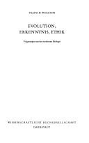 Couverture : Evolution, Erkenntnis, Ethik