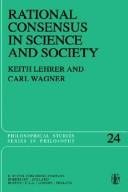 Couverture : Rational consensus in science and society