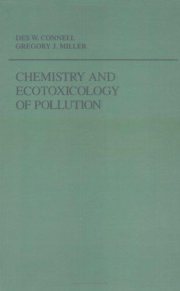 Couverture : Chemistry and ecotoxicology of pollution