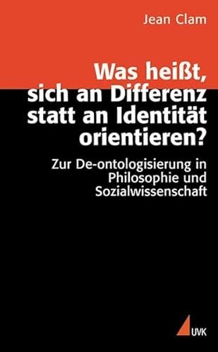 Couverture : Was heisst, sich an Differenz statt an Identität orientieren?