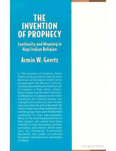 Couverture : The invention of prophecy