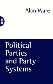 Couverture : Political parties and party systems