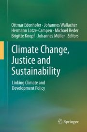 Couverture : Climate Change, Justice and Sustainability