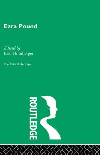 Couverture : Ezra Pound