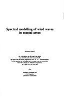 Couverture : Spectral Modelling of Wind Waves in Coastal Areas
