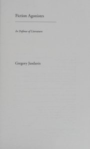 Couverture : Fiction agonistes