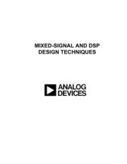 Couverture : Mixed-signal and DSP design techniques