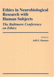 Couverture : Ethics in neurobiological research with human subjects