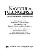 Couverture : Navicula Tubingensis