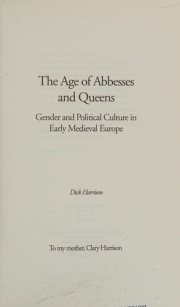 Couverture : The age of abbesses and queens
