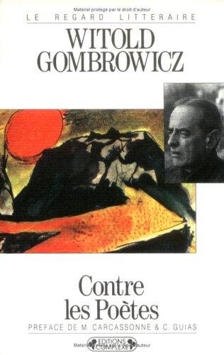 Couverture : Contre les poètes