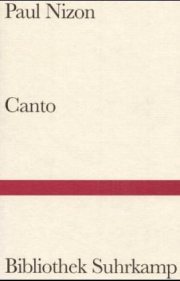 Couverture : Canto.
