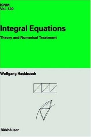 Couverture : Integral equations