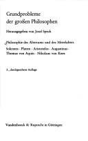 Couverture : Philosophie des Altertums und des Mittelalters